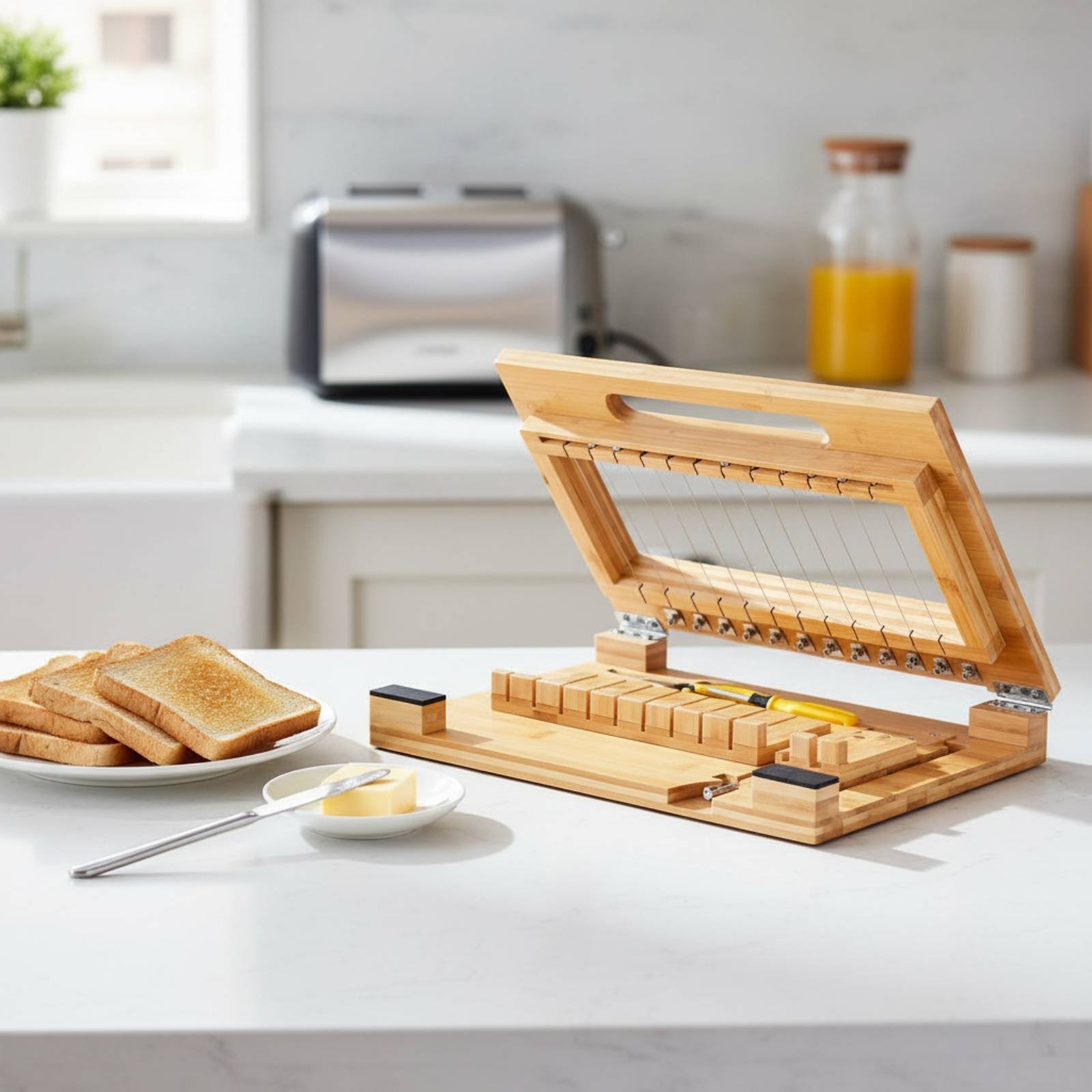 Tools Workshops - Bamboo Soap Cutter 2-in-1 Design Handmade