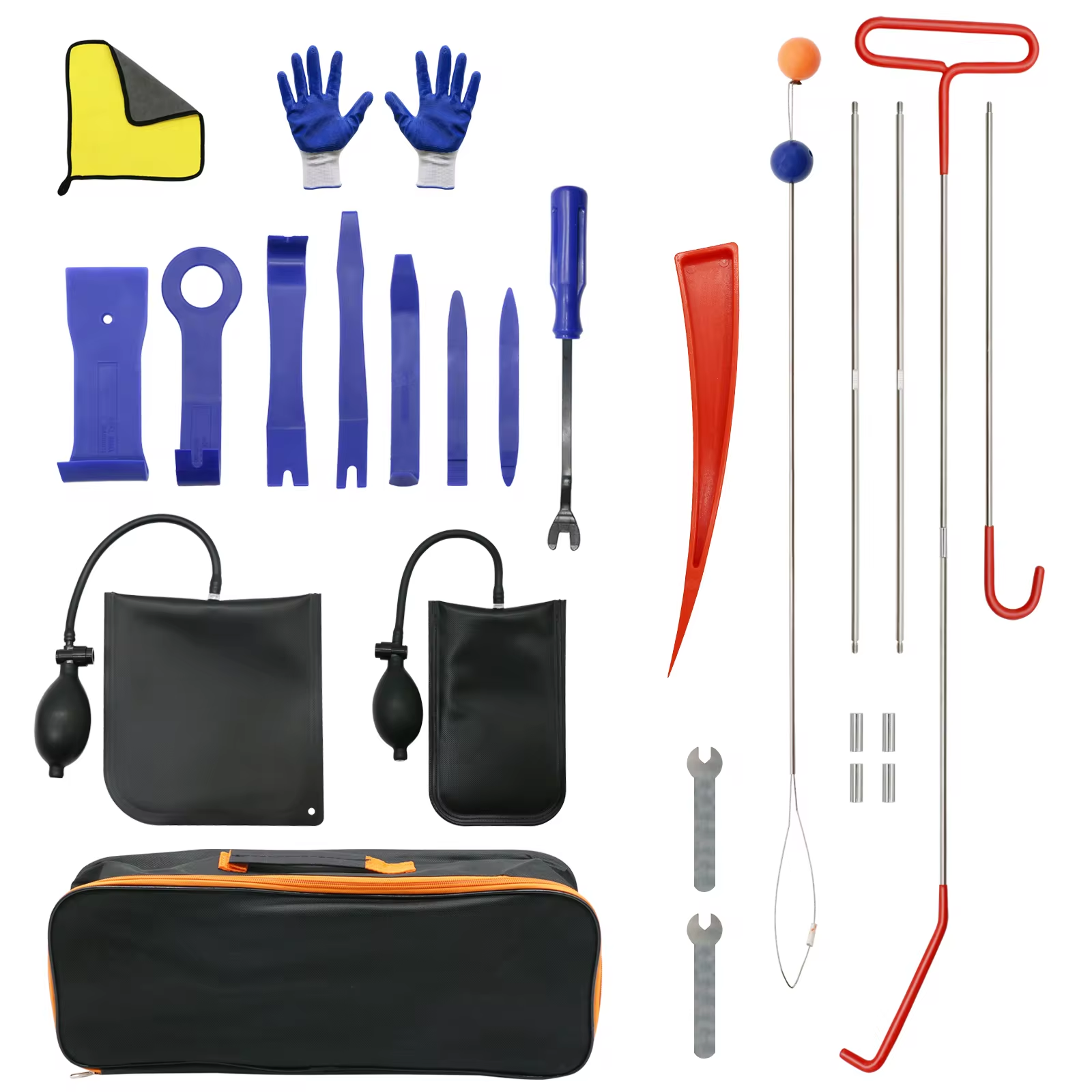 Workshop Tools Automotive - 27PCS Car Wedge Pump Locksmith Thickened