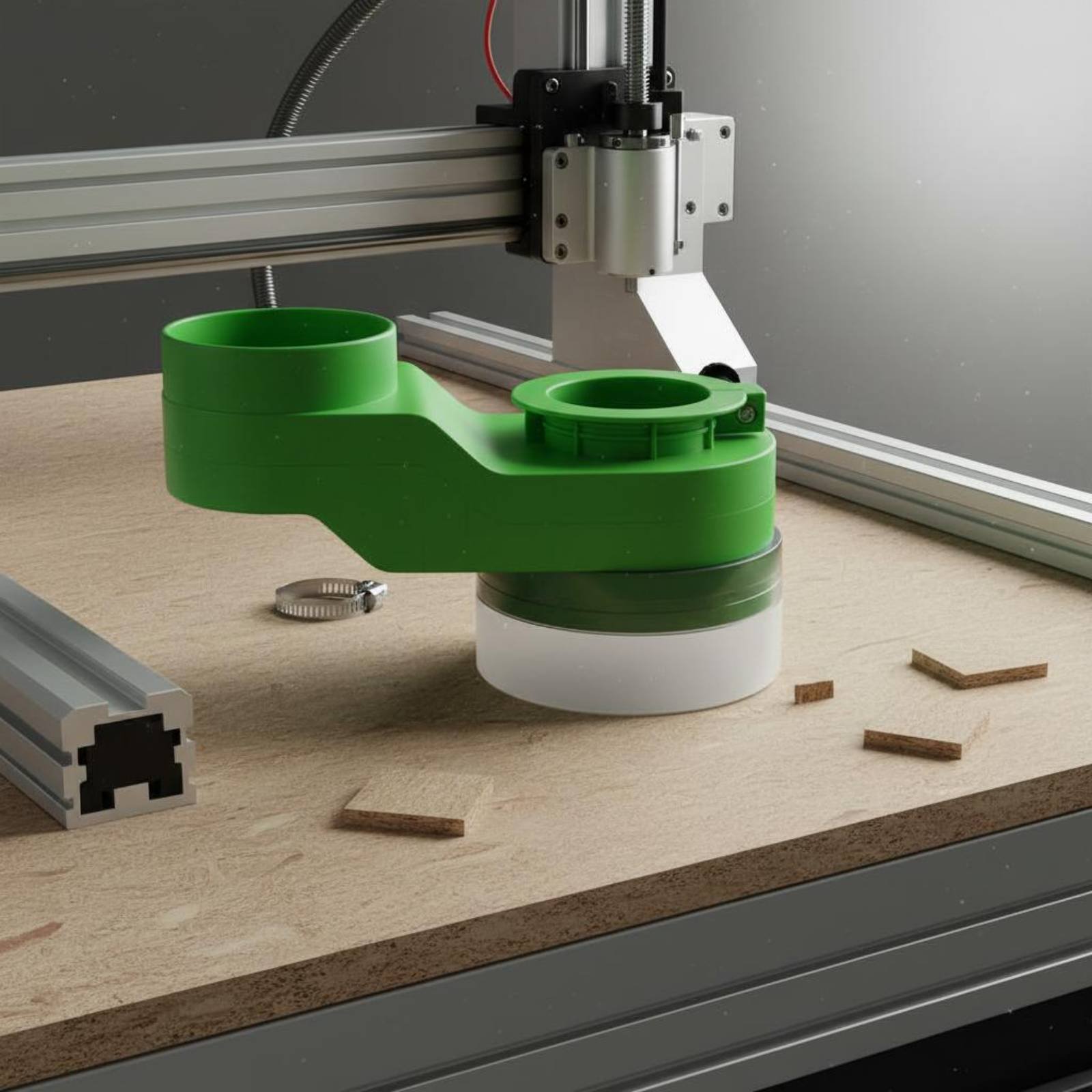 Tools Workshops - Spindle Dust Cover Clean Cutting CNC