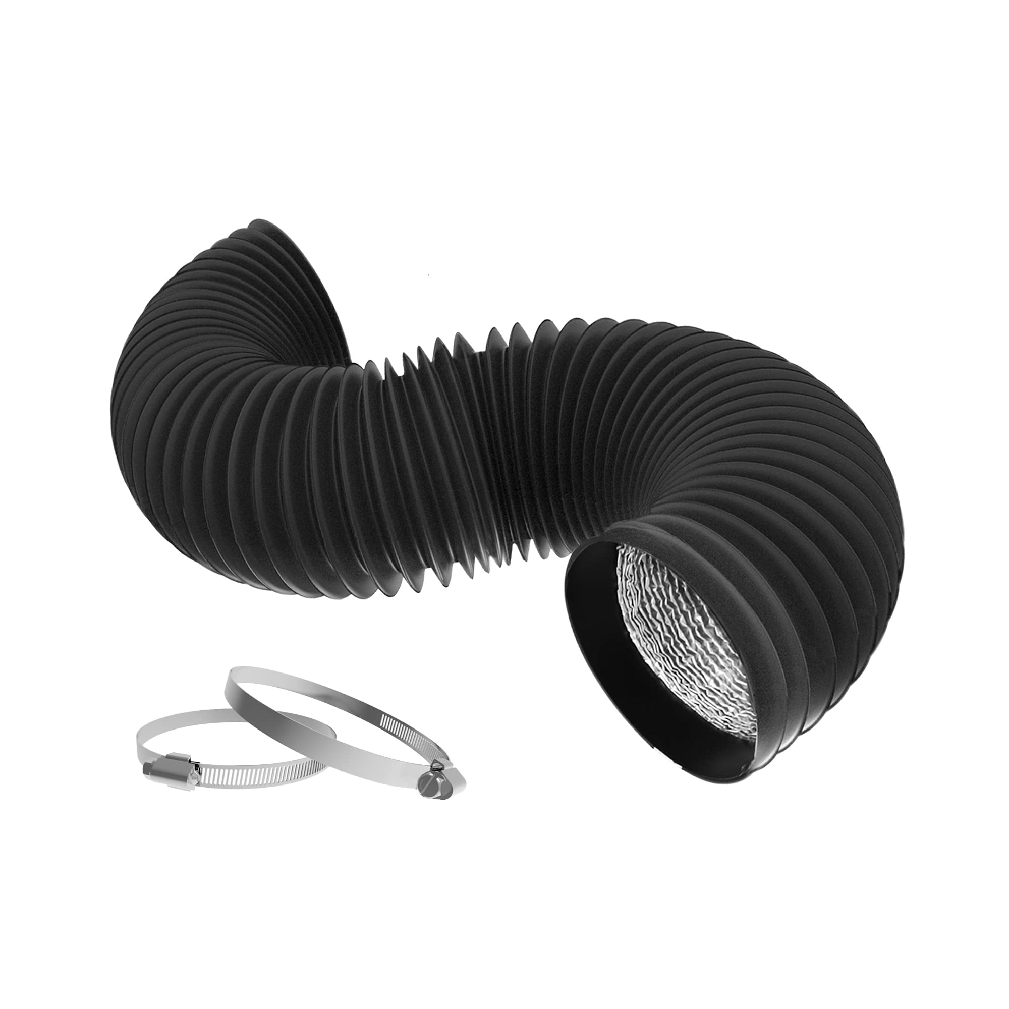 Pipe Clamp Bar - 4 inch Dryer Vent Hose with