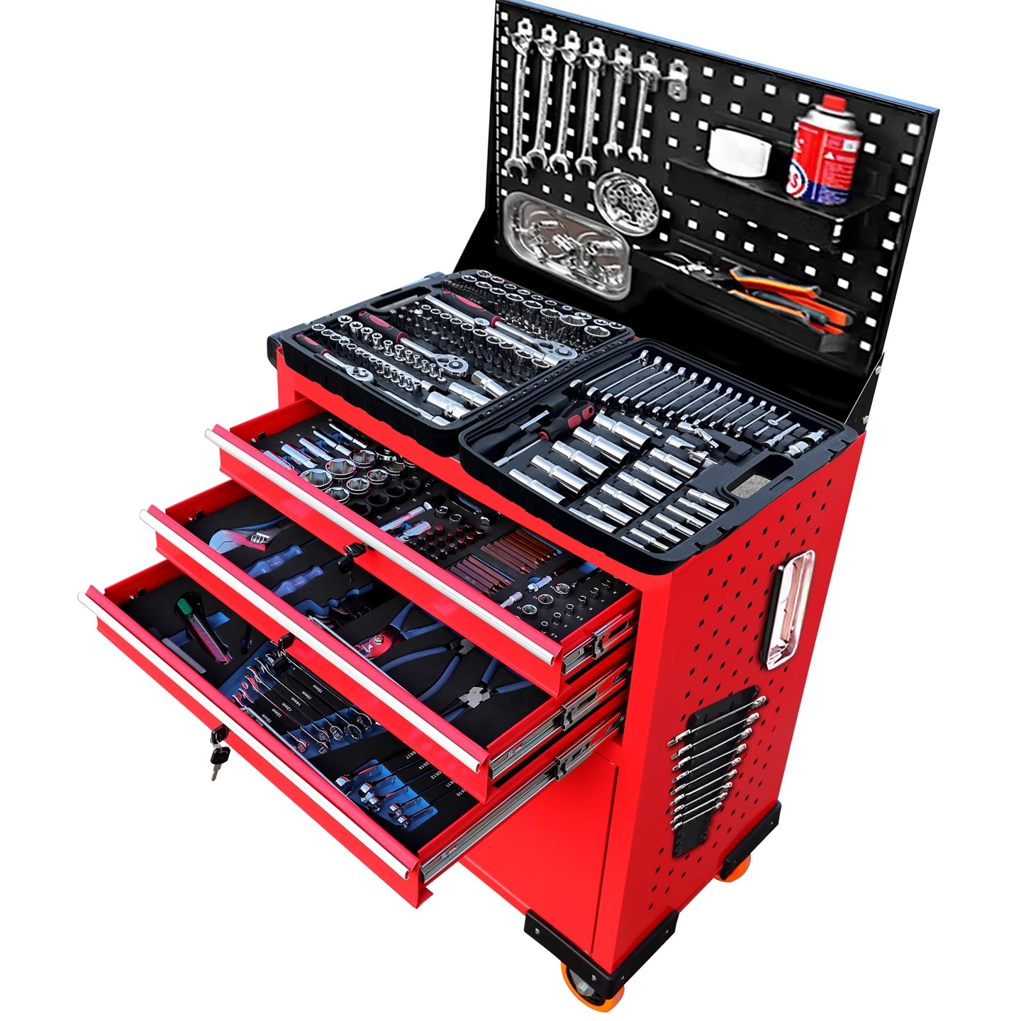 Workshop Tools Trolley - Auto repair tool box Workshop cabinet