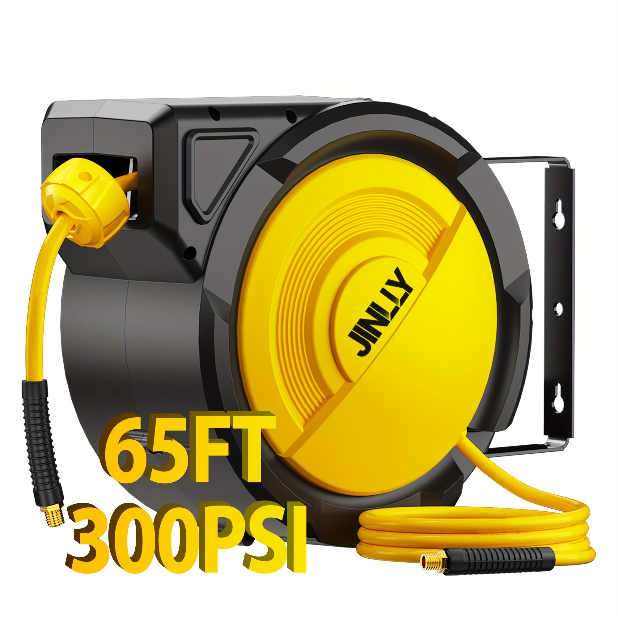 Tools Workshops - Heavy-Duty Retractable Air Hose Reel with