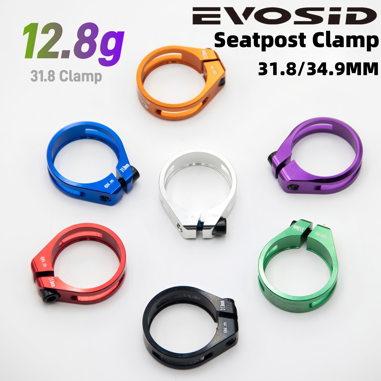 EVOSID MTB Bike Seatpost Clamp - Pipe Clamp Bar ulasan dan harga