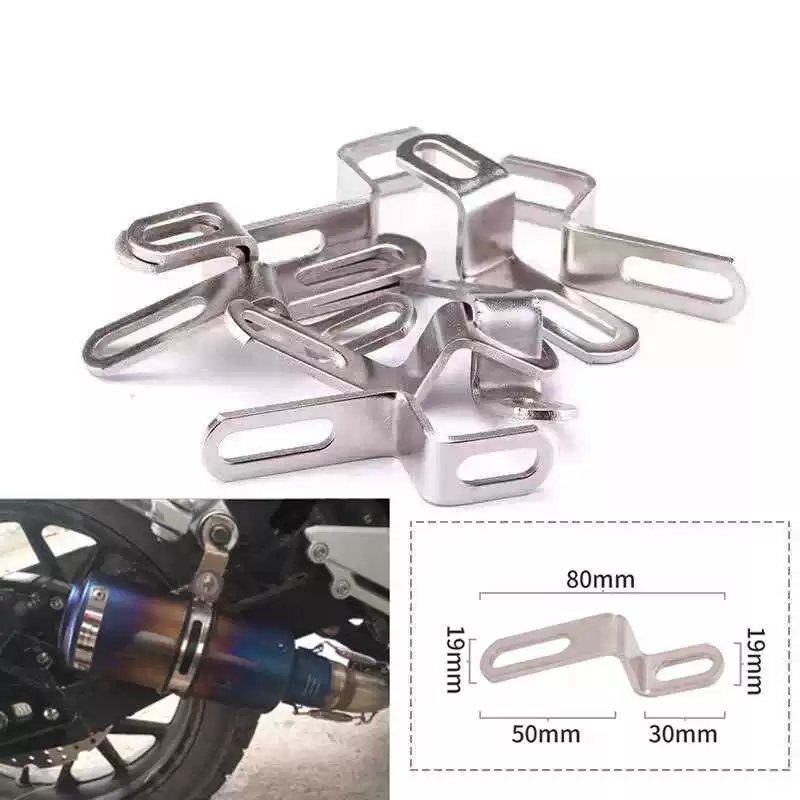 Motorcycle Exhaust Pipe Bracke - Pipe Clamp Bar ulasan dan harga