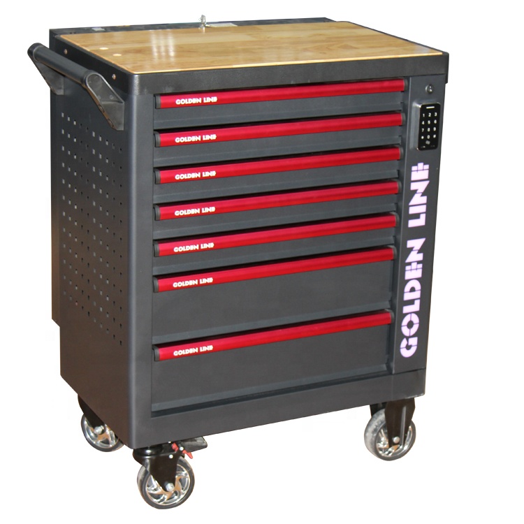 Digital Steel Iron Tool Sets C - Workshop Tools Trolley ulasan dan harga