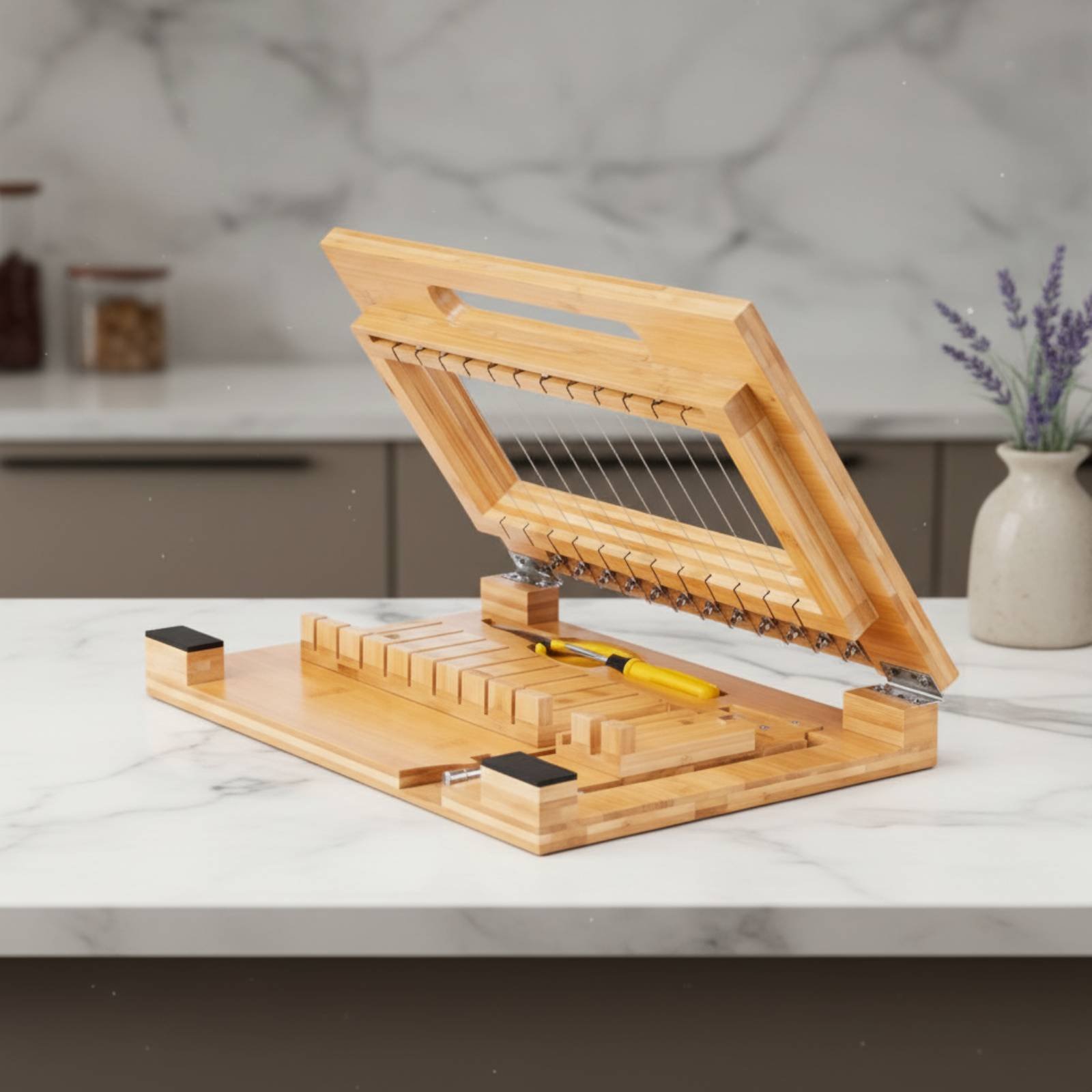 Bamboo Soap Cutter 2-in-1 Desi - Tools Workshops ulasan dan harga