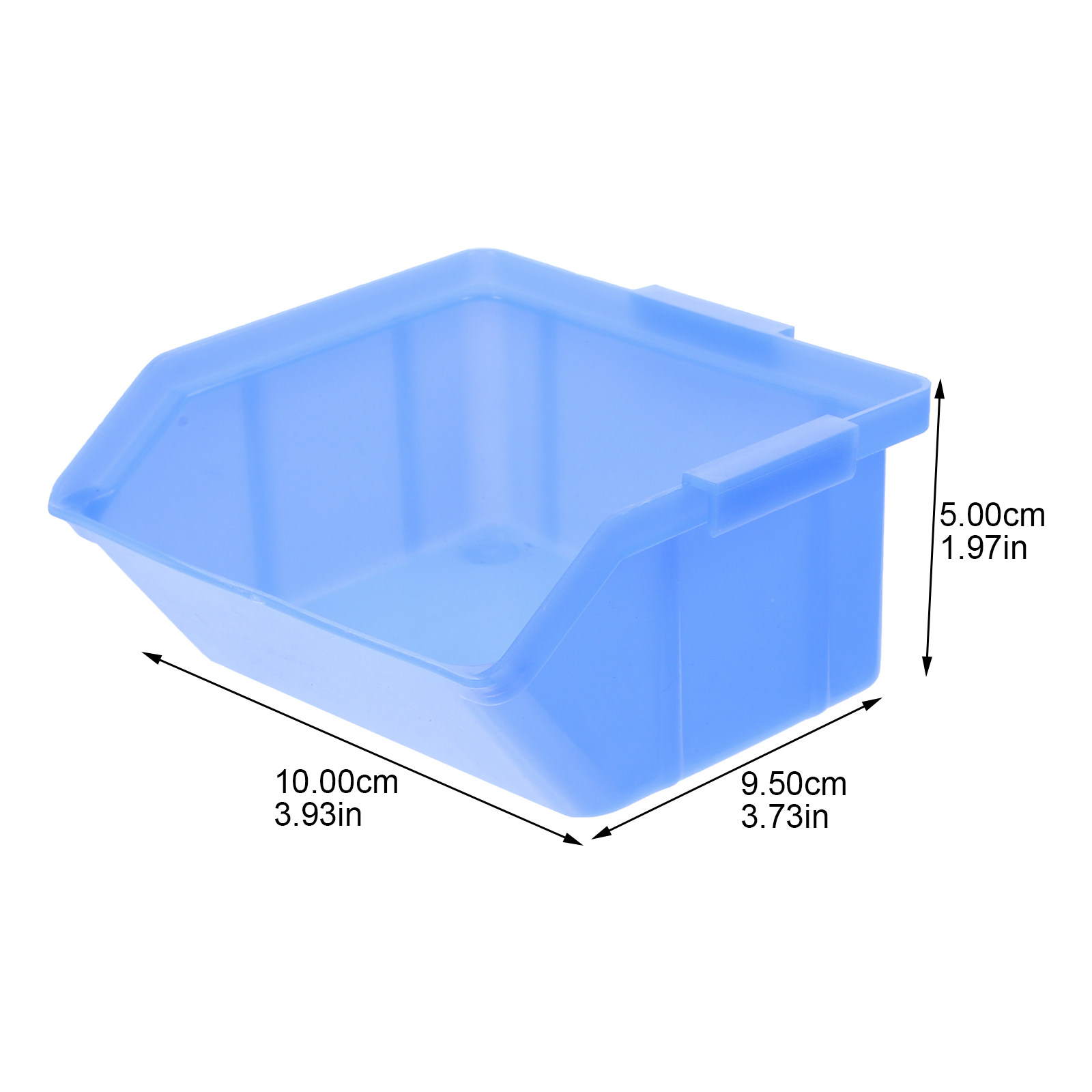 6Pcs Heavy Duty PP Plastic Par - Workshop Tools Shelf ulasan dan harga