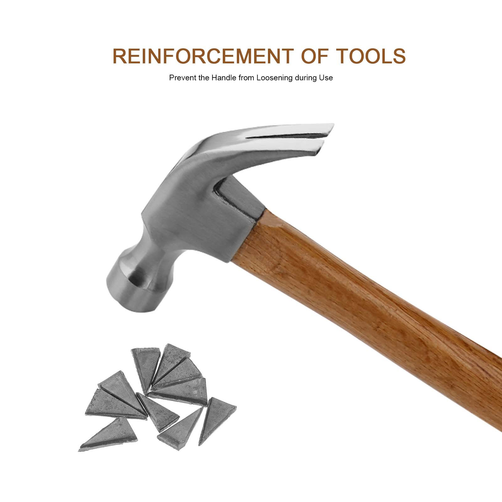 20Pcs Heavy Duty Hammer Wedges - Workshop Tools Hammer ulasan dan harga
