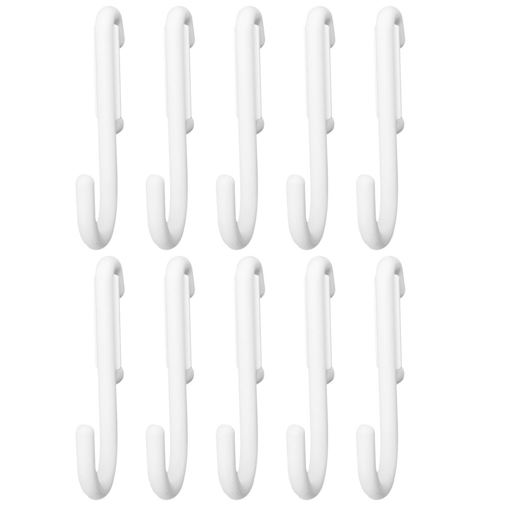 10Pcs Pegboard Hooks Sturdy J  - Workshop Tools Board ulasan dan harga