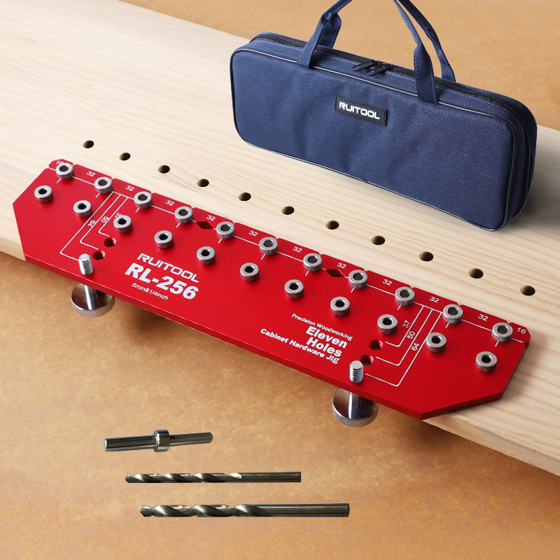 Shelf Pin Jig Set Aluminium Al - Workshop Tools Shelf ulasan dan harga
