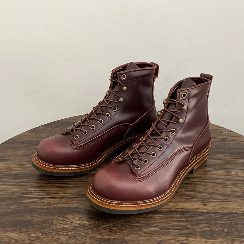 Vintage British Men Ankle Boot - Tools Workshops ulasan dan harga