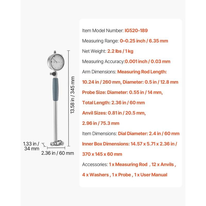 Internal Measuring Instrument  - Workshop Tools In Engineering ulasan dan harga
