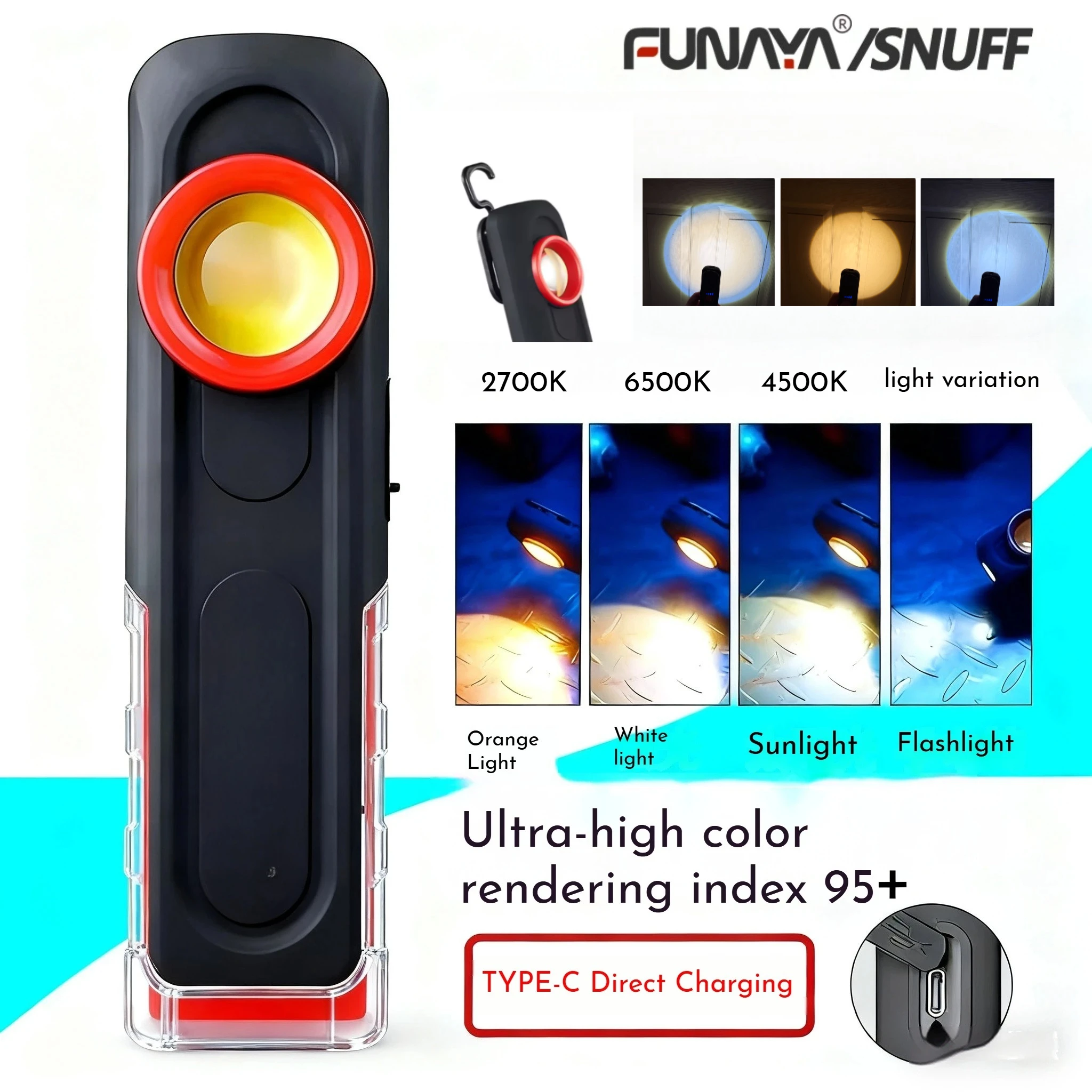 FUNAYA Portable Flashlight Car - Tools Workshops ulasan dan harga