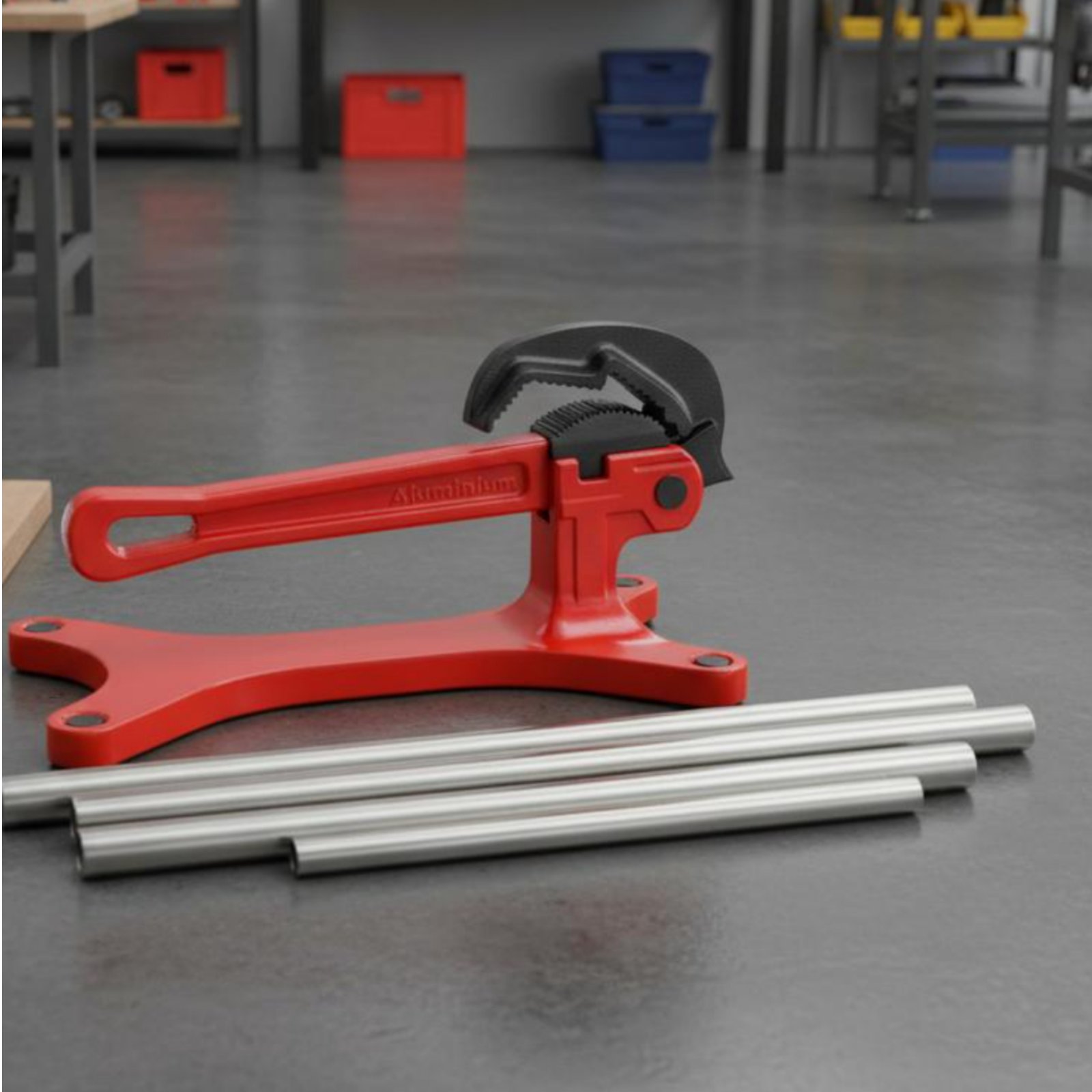 Yoke Pipe Vise Sturdy-Duty Por - Tools Workshops ulasan dan harga