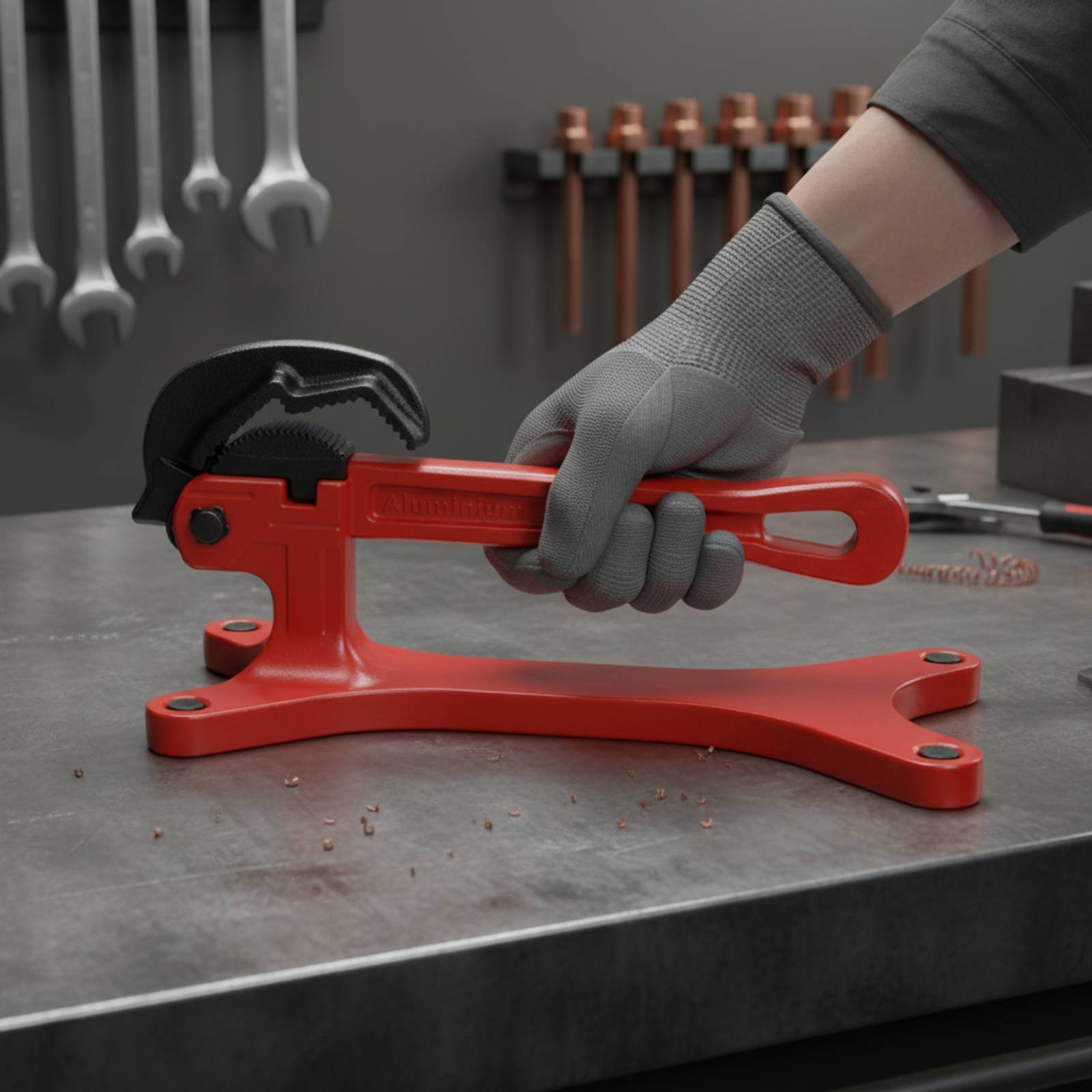 Self-Locking Pipe Wrench Porta - Tools Workshops ulasan dan harga