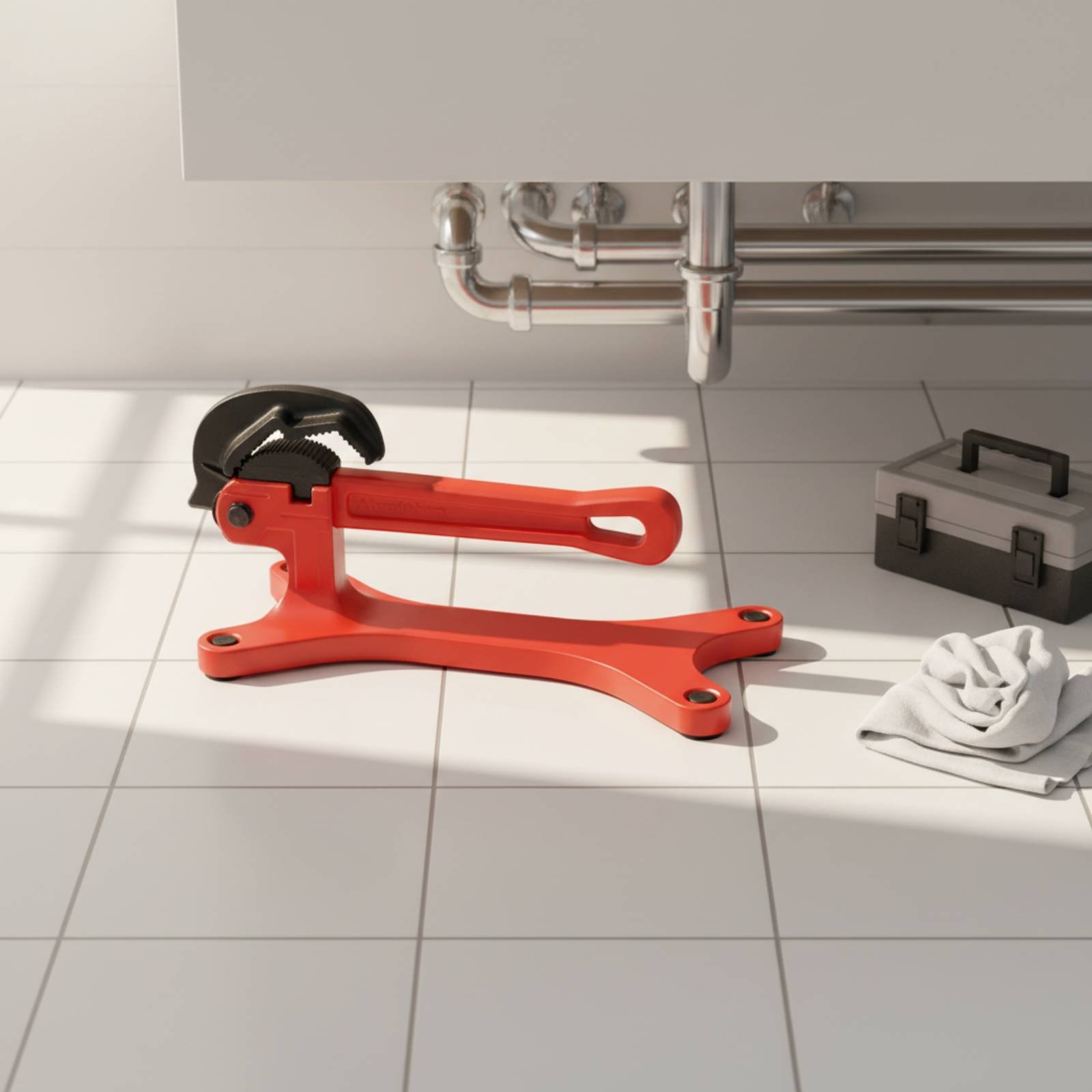 Self-Locking Pipe Wrench Porta - Tools Workshops ulasan dan harga