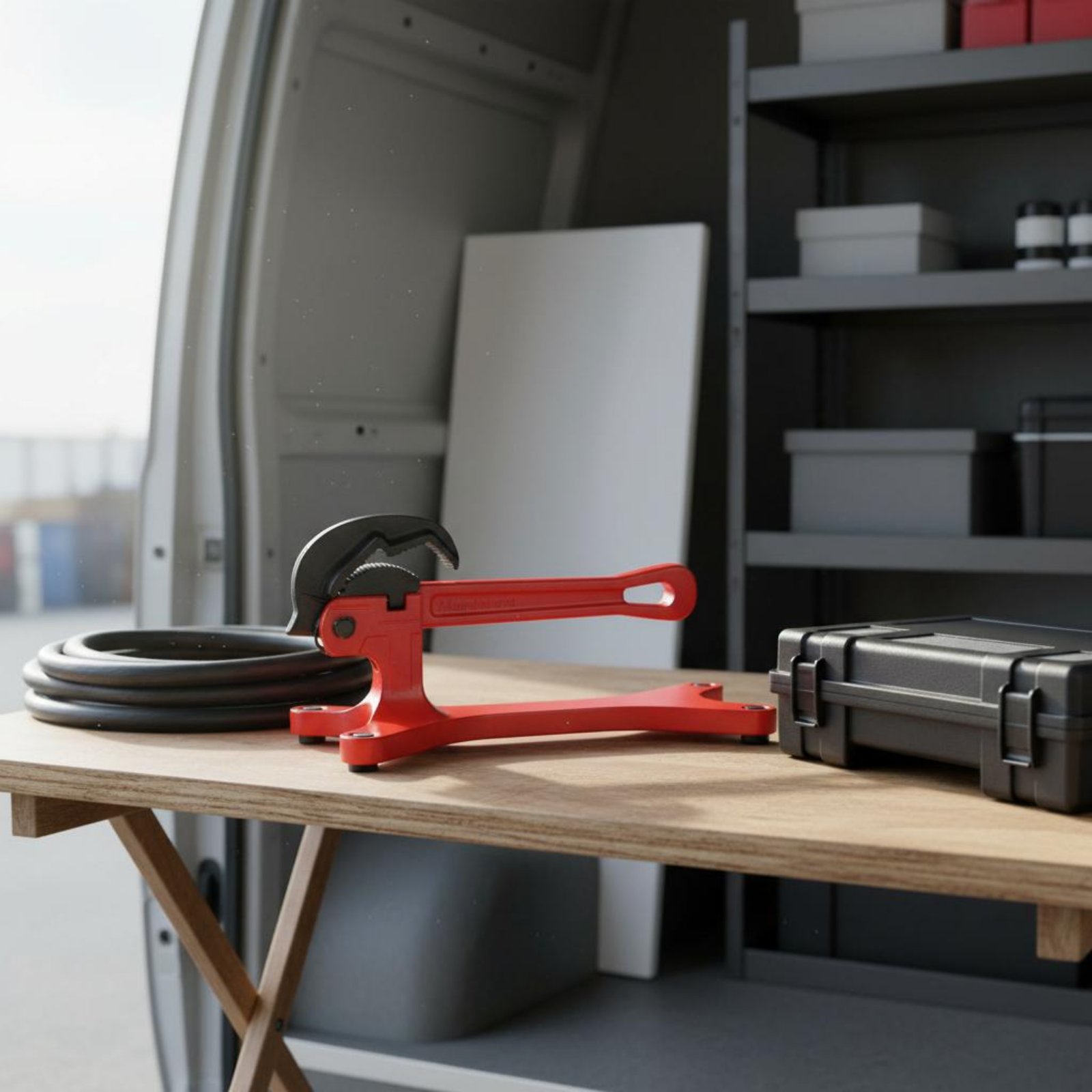 Self-Locking Pipe Wrench Porta - Tools Workshops ulasan dan harga