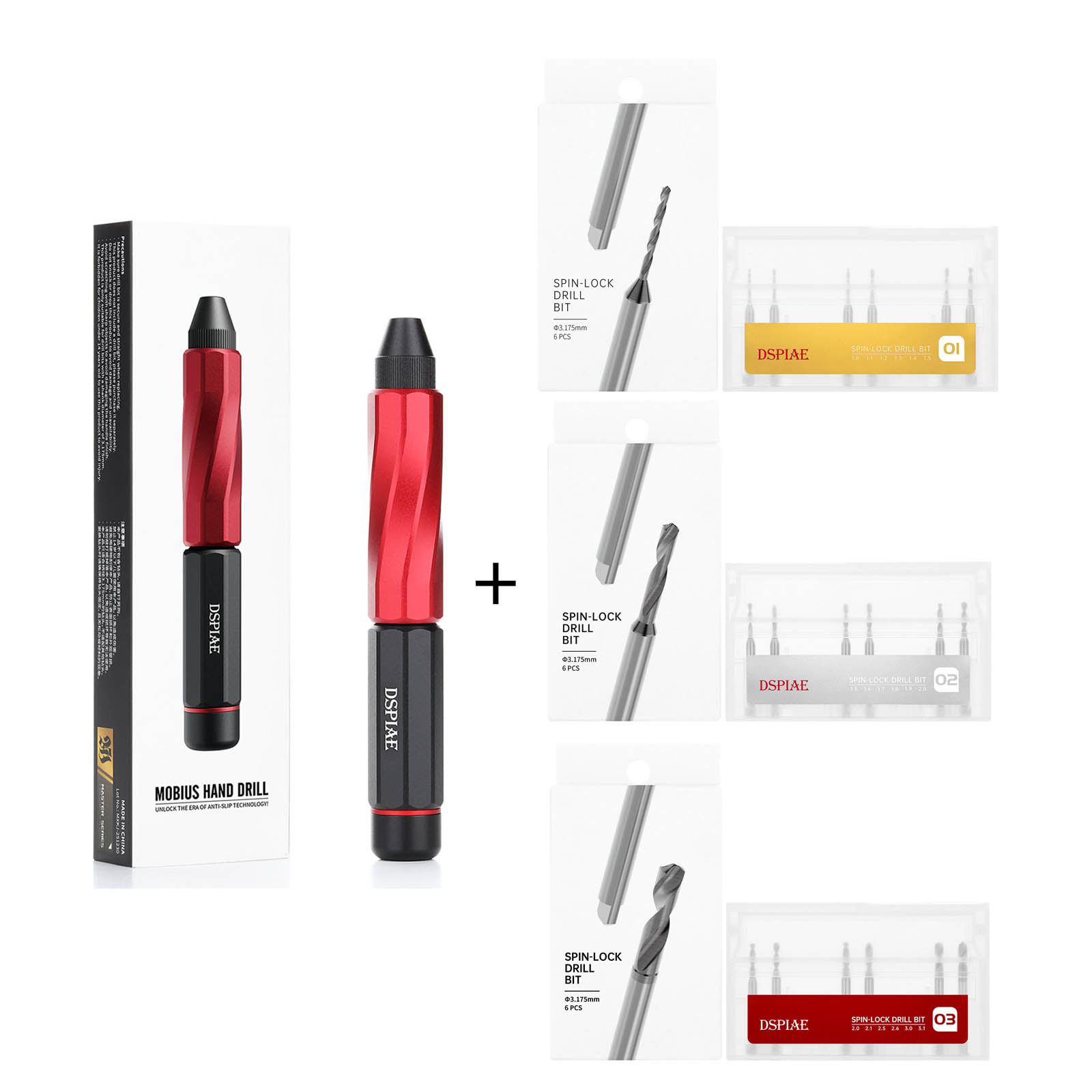 DSPIAE AT-MHD Mobius Hand Dril - Tools Workshops ulasan dan harga
