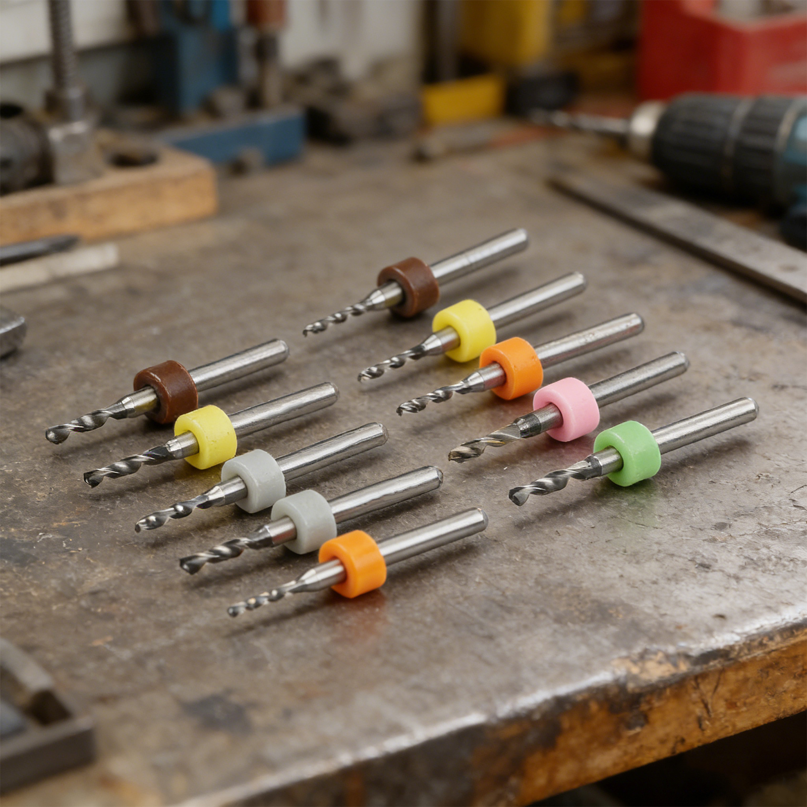 10pcs / Set Drill Bits Coated  - Workshop Tools Board ulasan dan harga