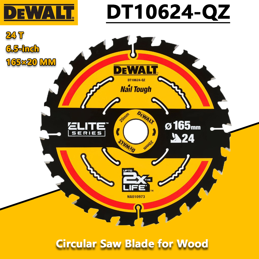 DEWALT DT10624-QZ 1/3pcs 24T C - Tool Workshop ulasan dan harga