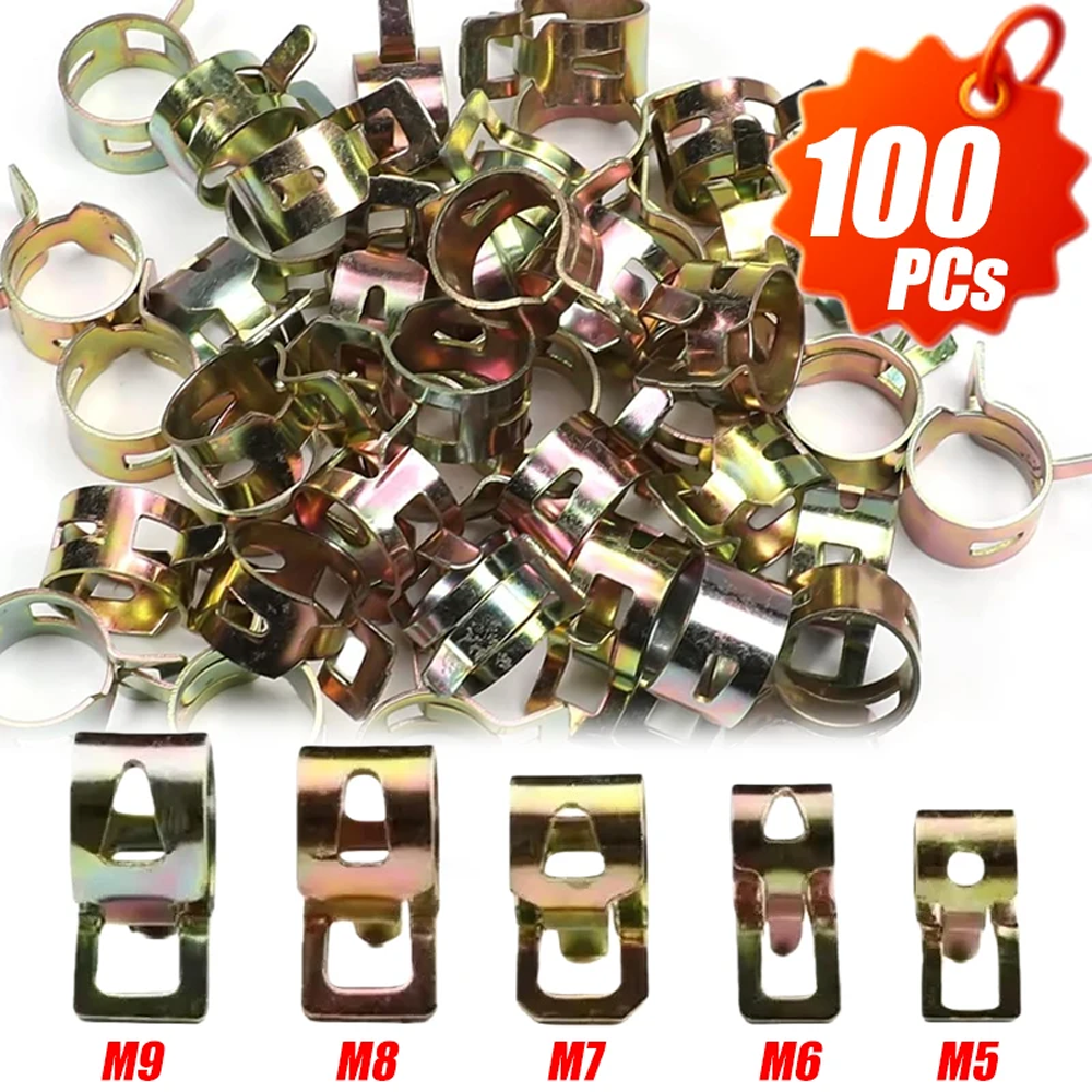 50/100PCs M5/M6/M7/M8/M9 Faste - Pipe Clamp Bar ulasan dan harga
