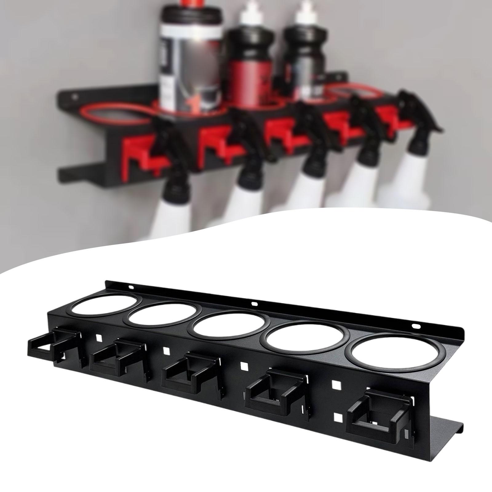 Spray Bottle Storage Rack Hang - Workshop Tools Shelf ulasan dan harga