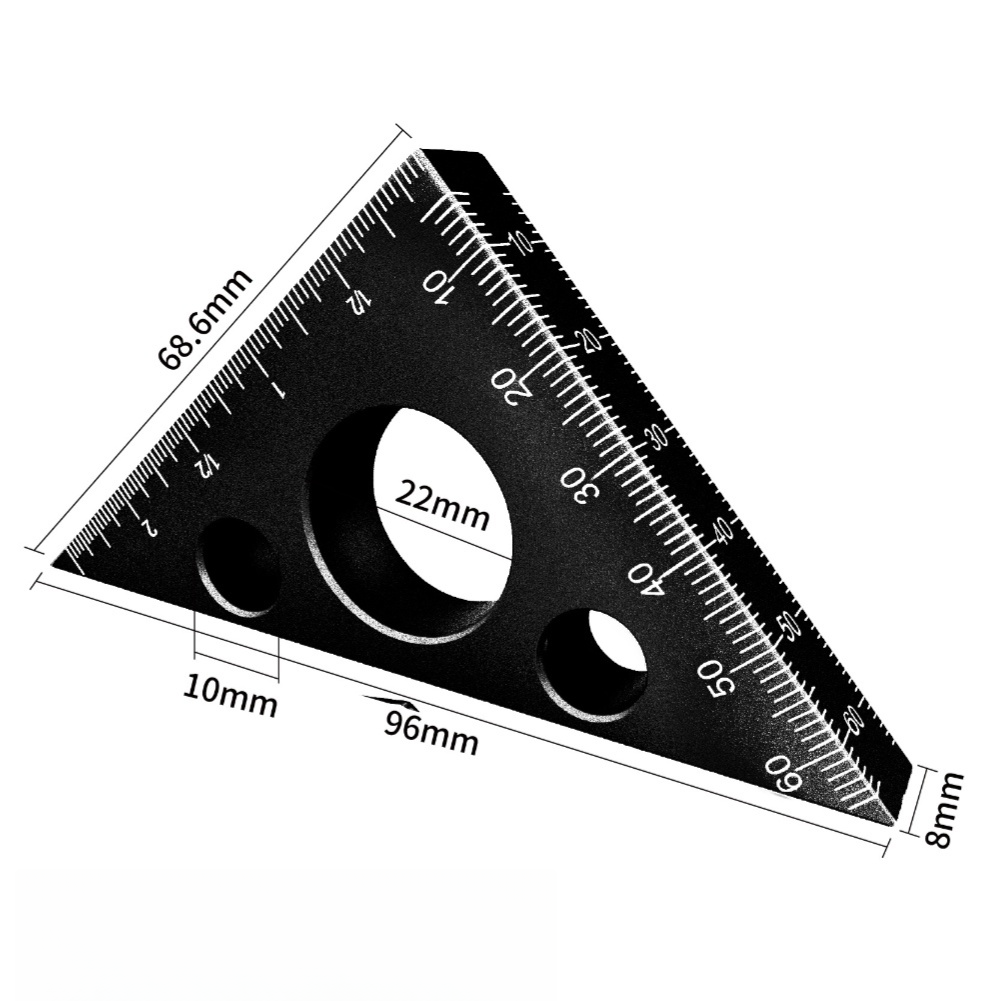 For Workshop Use Aluminum Rule - Workshop Marking Tools ulasan dan harga