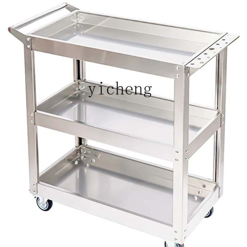 TQH stainless steel tool troll - Workshop Tools Trolley ulasan dan harga