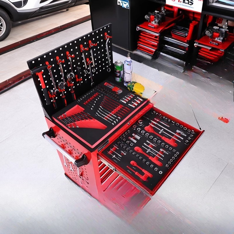 Auto repair tool box Workshop  - Workshop Tools Trolley ulasan dan harga