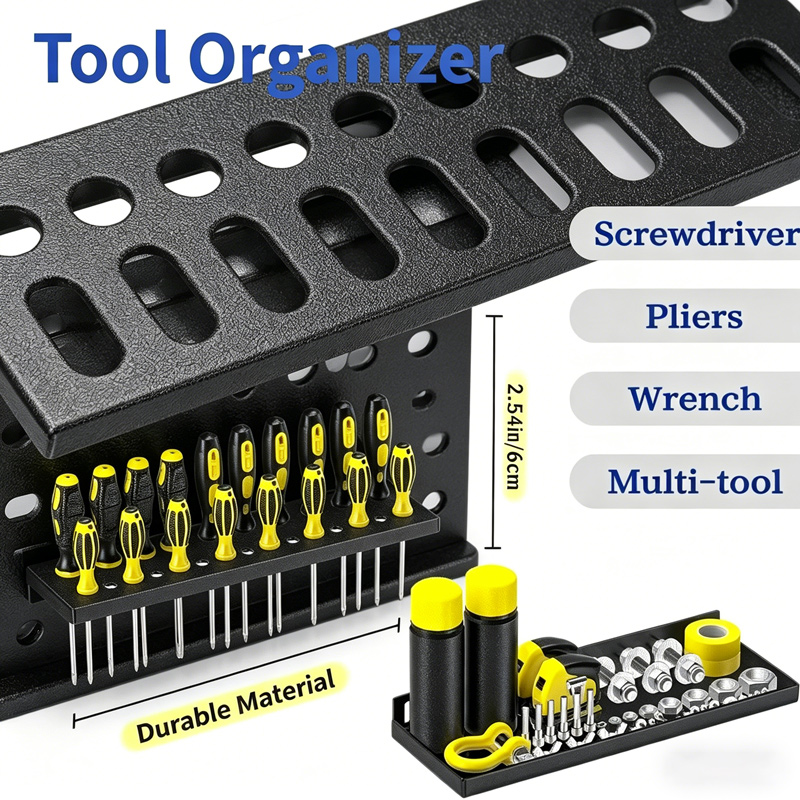 Steel Wall Tool Organizer Meta - Workshop Tools Hammer ulasan dan harga