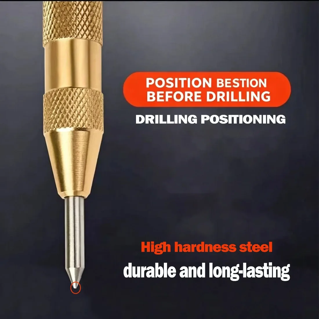Center Punch with Cap for Meta - Workshop Marking Tools ulasan dan harga
