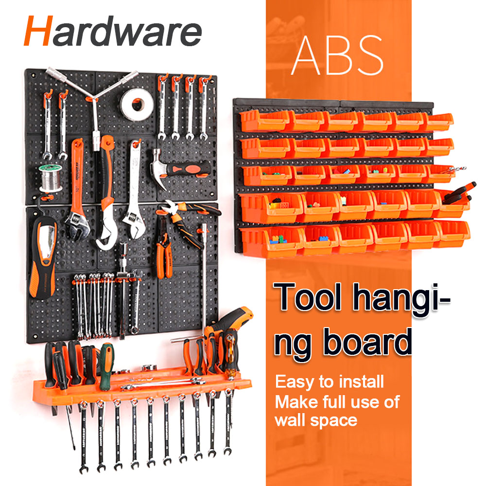 Garage Wall Organization Bins  - Workshop Tools Board ulasan dan harga