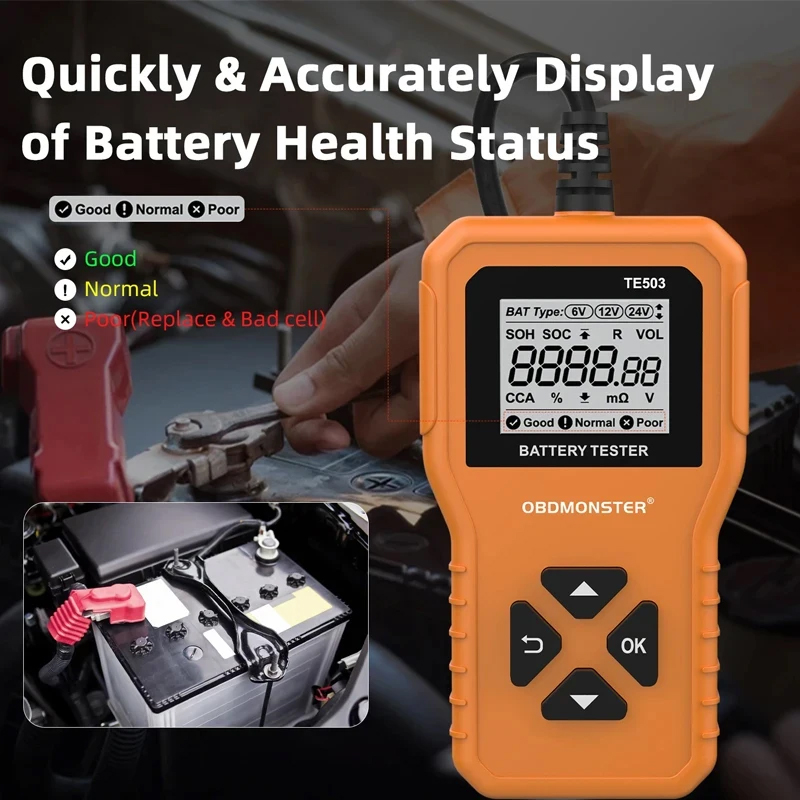 Car Battery Tester 100-2200 CC - Workshop Tools Automotive ulasan dan harga