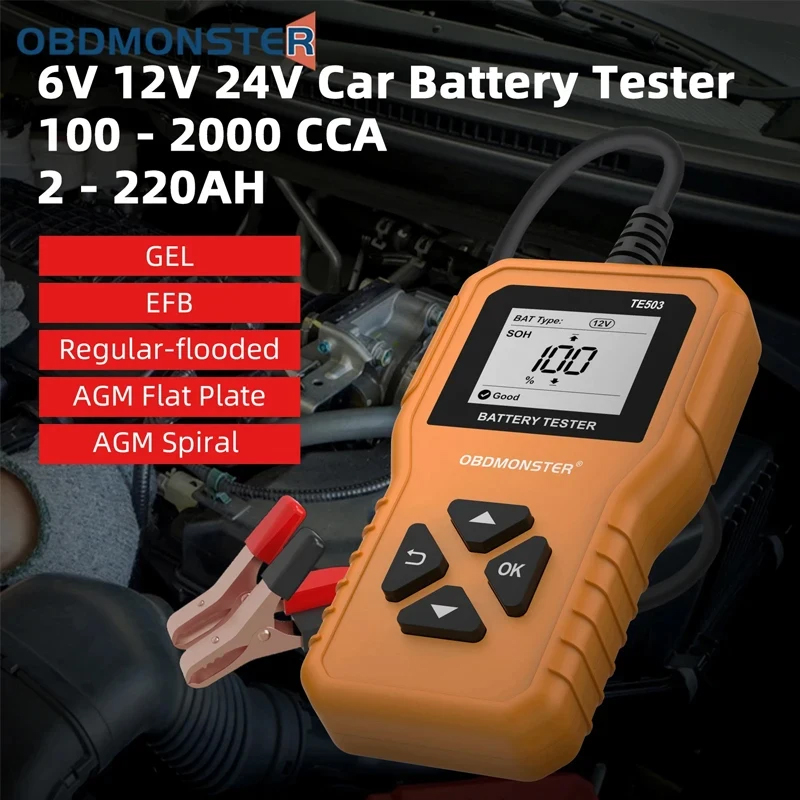 Car Battery Tester 100-2200 CC - Workshop Tools Automotive ulasan dan harga