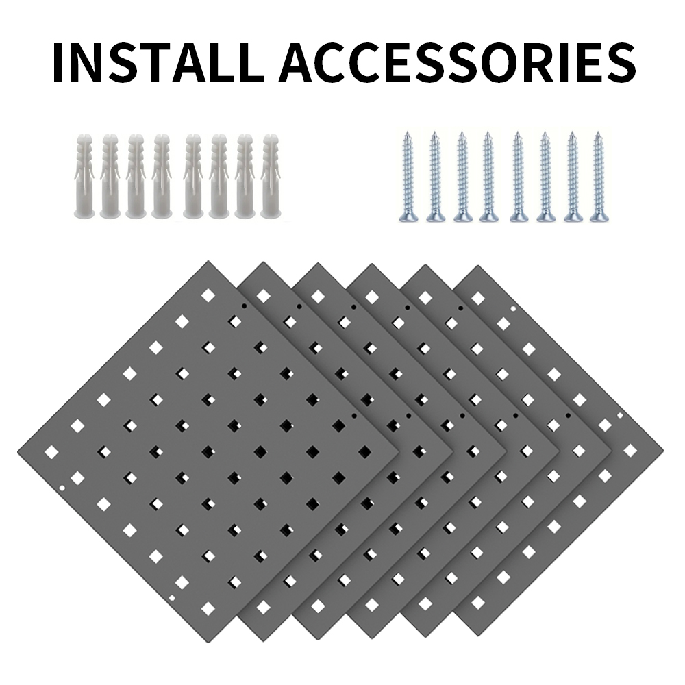Pegboard 28cm Square | Multi-U - Workshop Tools Uses ulasan dan harga
